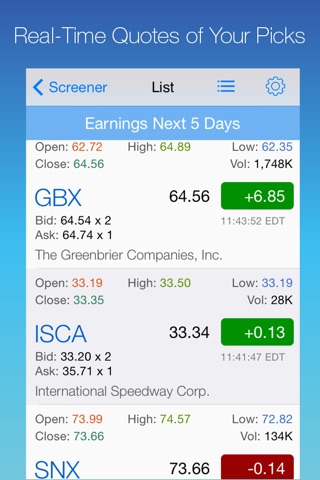 Stock Screener: Stocks Finder with Easy Filters screenshot 3