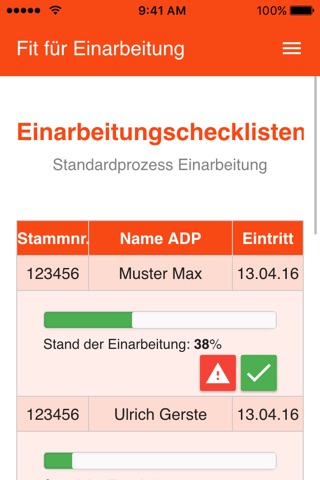 Fit für Einarbeitung screenshot 2