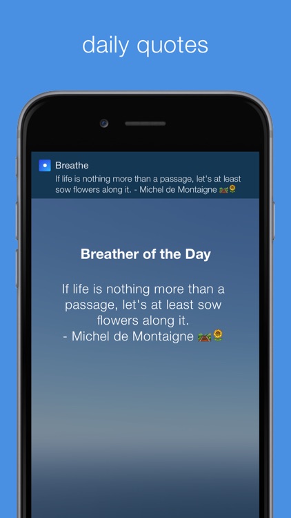 Breathe | Calming Reminders For Mindful Breathing screenshot-4