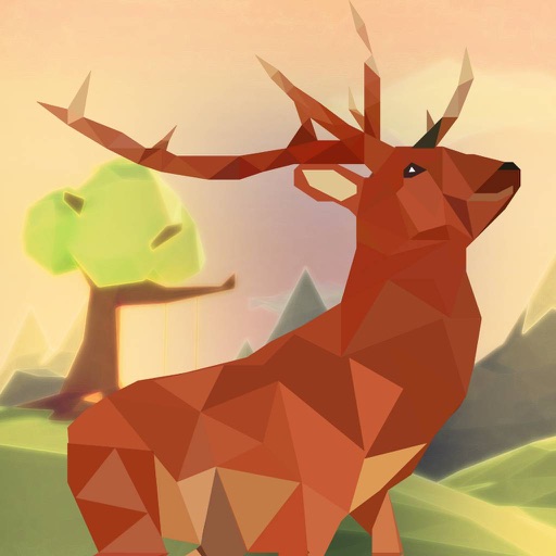 Deer Sniper Hunter 2016 - hunting season in jungle safari, now in Low Poly design Icon
