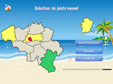 Belgium Puzzle Map screenshot 4