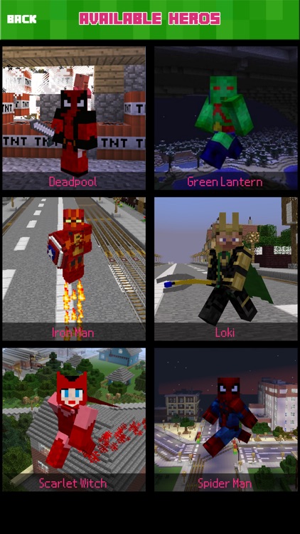 SUPERHERO MOD - Super Heroes Mods for Minecraft PC