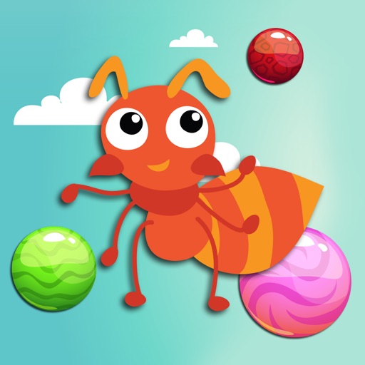 Ant Bubble Shooter Burst Game Icon