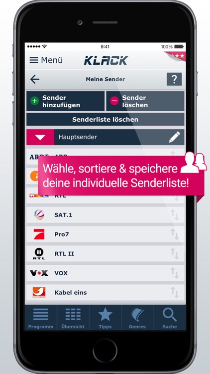 TV-Programm KLACK: gratis, schnell & übersichtlich screenshot-3