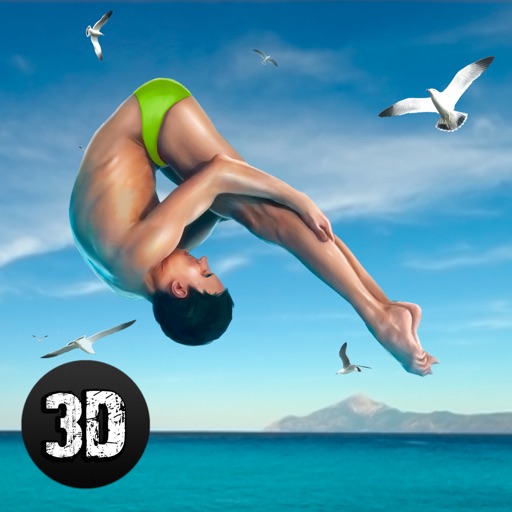 Cliff Flip Diving: Swimming Simulator Full iOS App