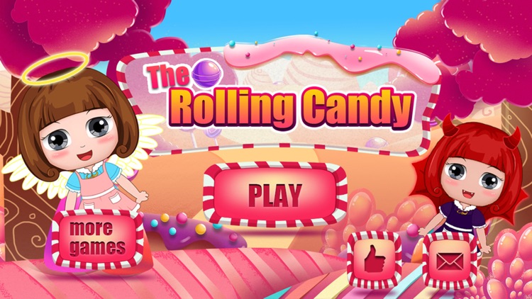 The rolling candy ball puzzle game by Happy Box