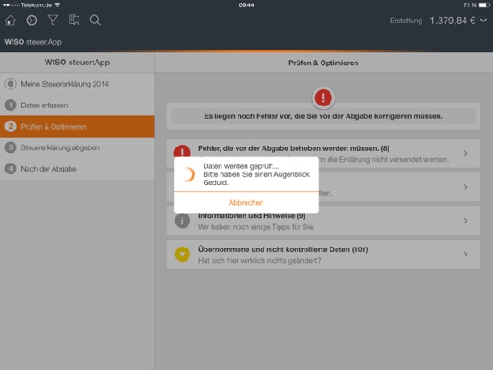 Screenshot #6 pour WISO steuer:App 2015