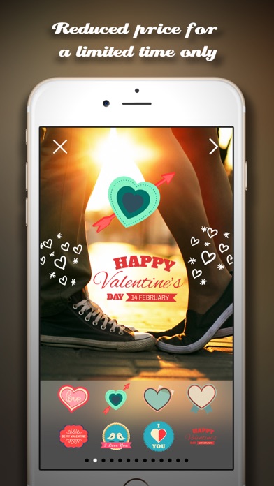 Love Birds Photo Editor: Romantic Greeting Card Maker Screenshot 2