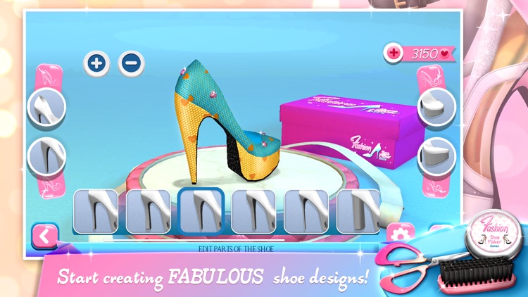 Fashion Shoe Maker Games - Modern Shoes Designer screenshot-4