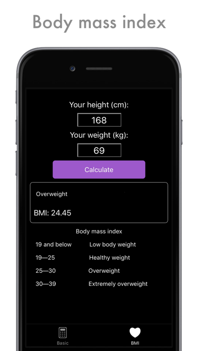 Calculator - smart tool & body mass index checker screenshot 2
