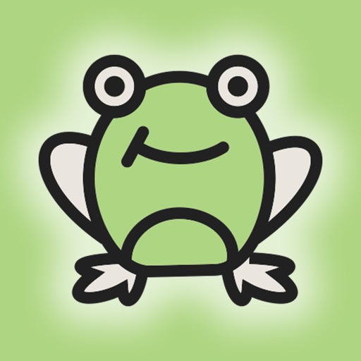 Green Frog - Happy Frog Icon