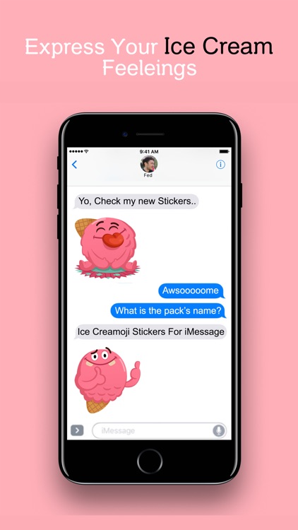 Ice CreaMoji Stickers for iMessage