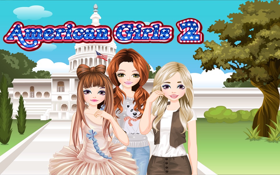 American Girls 2 - Dress up and make up game for kids who love fashion games screenshot 3