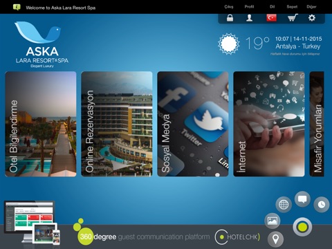Aska Hotels for iPad screenshot 2