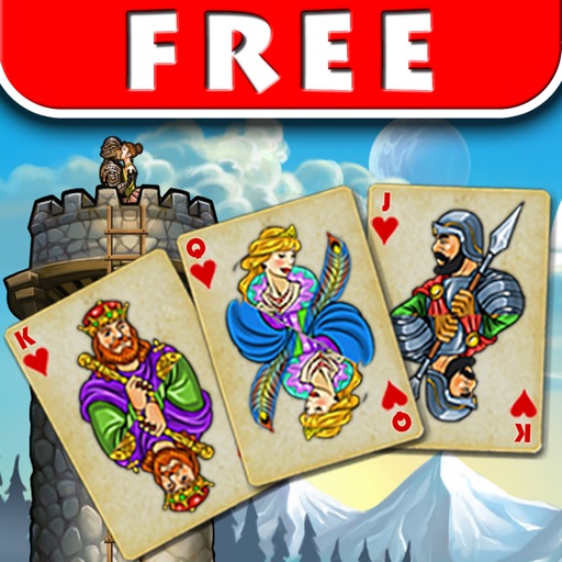 Tower of 21 Card Game FREE Icon