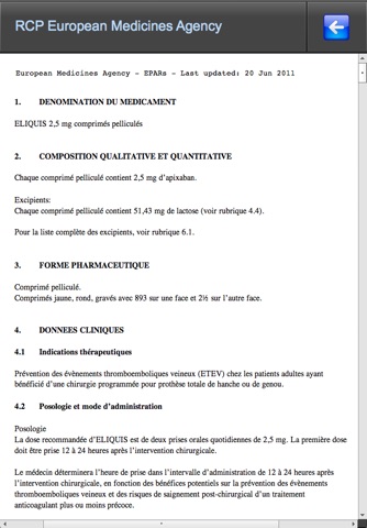 Dictionnaire du Médicament screenshot 4