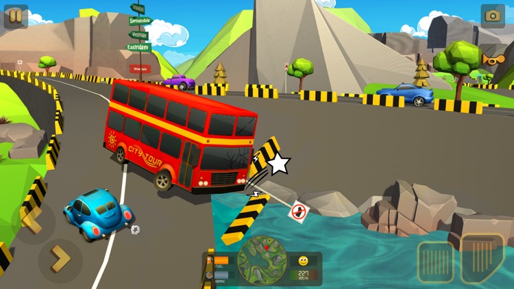 Uphill Bus Driving Adventure