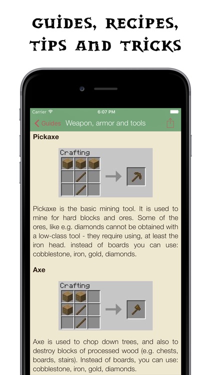 Pocket Wiki for Minecraft