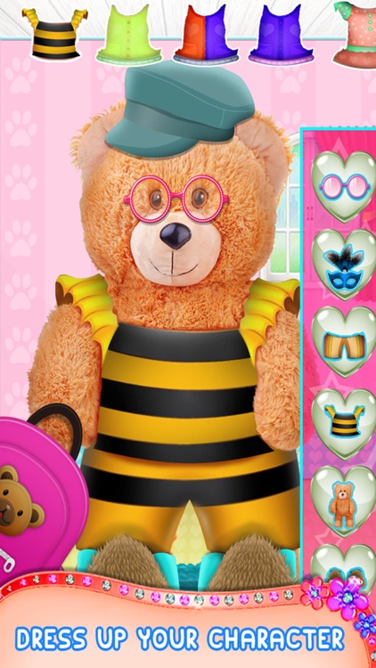 Teddy Bear Makeover - A Animal Makeup & Dress-up Game