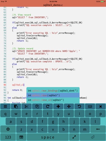 Mobile C { C/C++ Compiler } screenshot 2