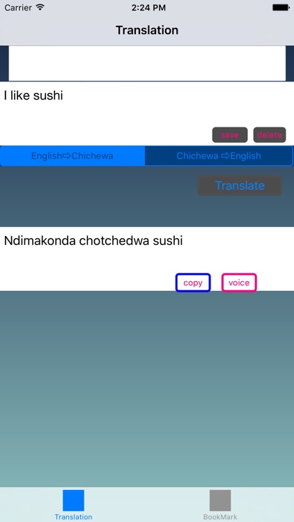 Malawian language clearance translator