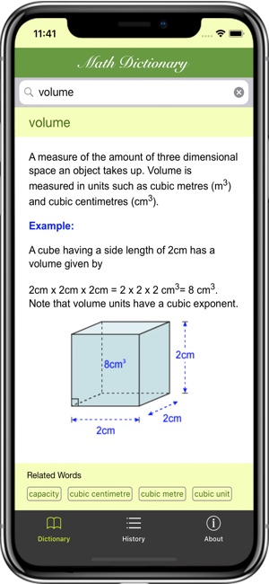 Maths Dictionary (OFFLINE)(圖2)-速報App