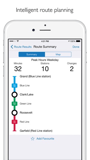 Chicago L Metro Map - with route planner(圖3)-速報App