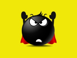 Enjoy using this Smiley Black Emoji Stickers