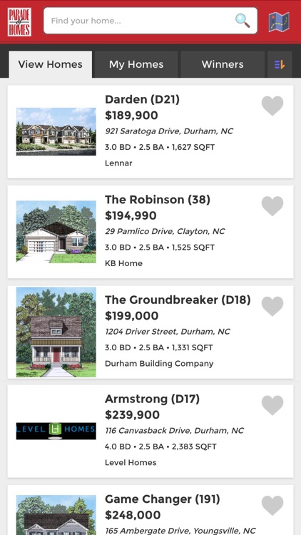 Triangle Parade of Homes