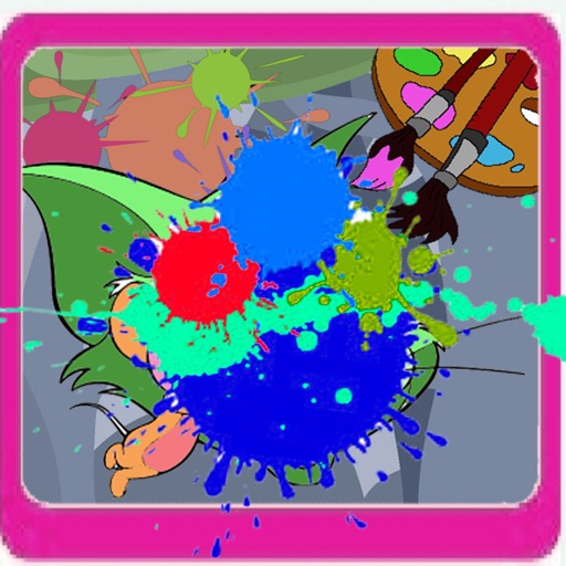 Coloring For Kids Game Tom and Jerry Version