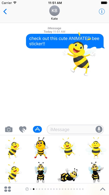Bee Stickers