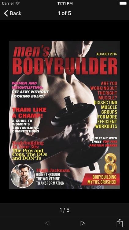 Men’s Bodybuilder Mag