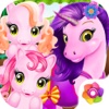 Pony Care-Take Care of Mommy Pony and Her Cute Bab