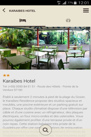 Karaibes Hotel - Guadeloupe screenshot 2