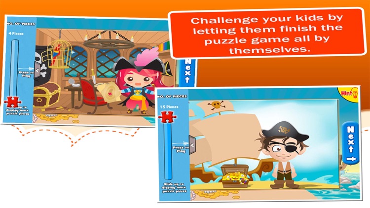 Pirate Jigsaw Puzzles: Puzzle Game for Kids screenshot-3