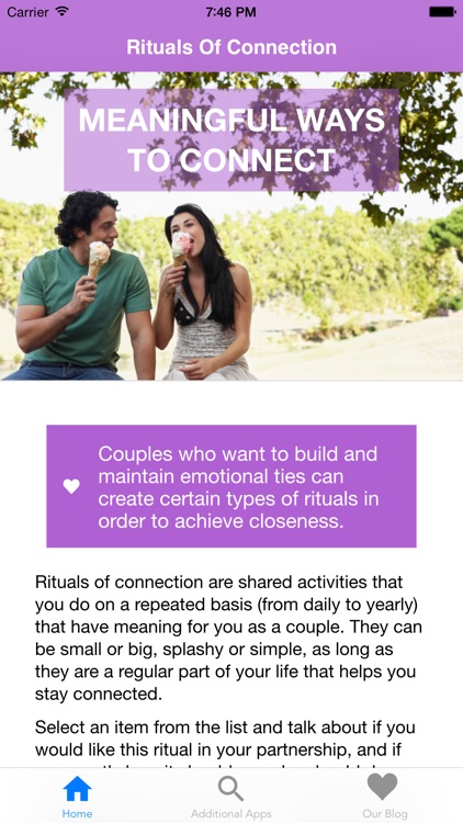 Rituals of Connection