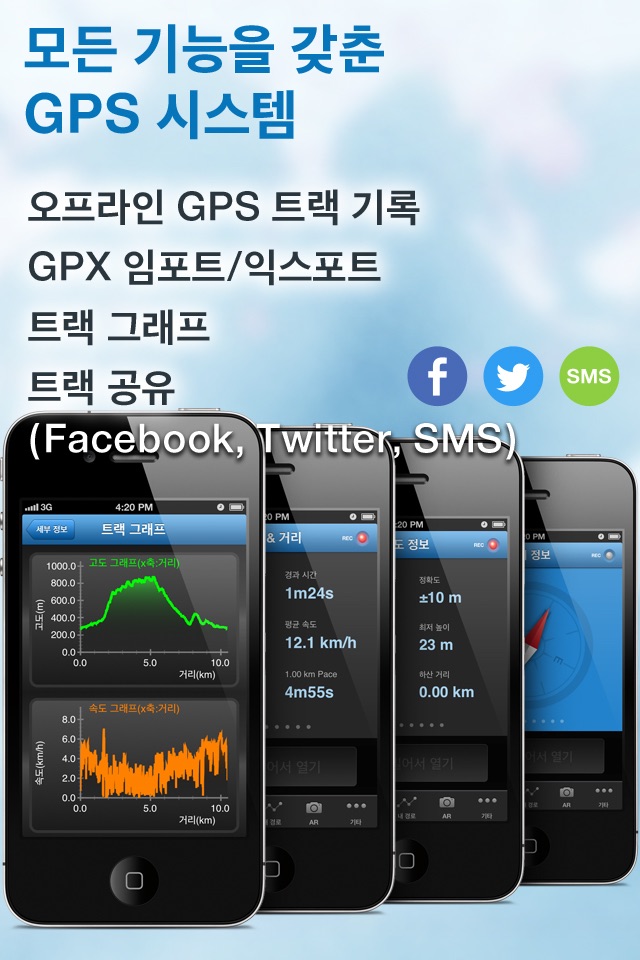 산넘어산GPS (등산, MTB, 계류낚시용 지도) screenshot 4