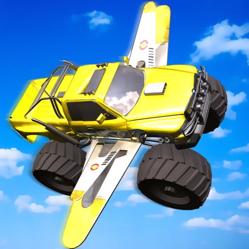 Flying Monster Truck 3d Simulator Icon