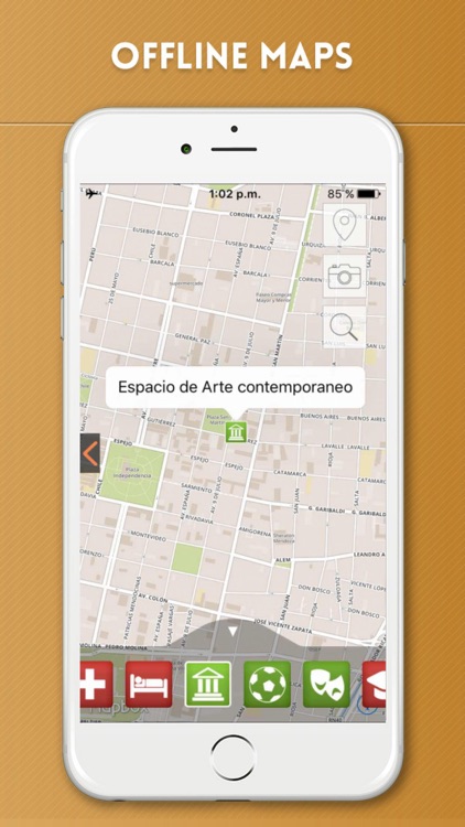 Mendoza Travel Guide with Offline City Street Map screenshot-4