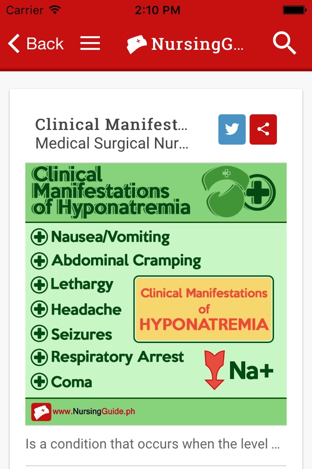 Nursing Guide App screenshot 3