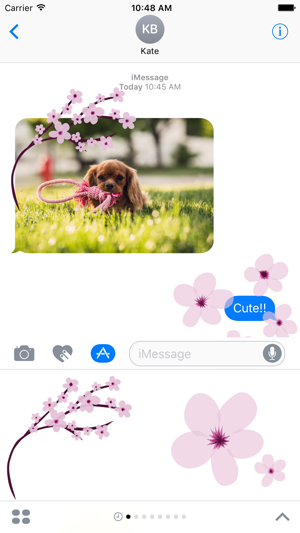 Flower Blossom sticker - flowers photo stickers(圖1)-速報App