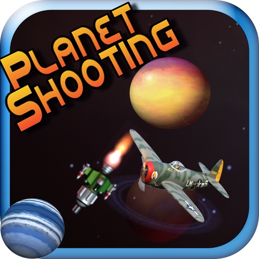 Planet Shooting Game Icon