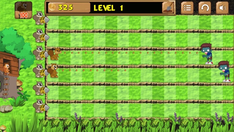 Squirrel vs-angry squirrel wars