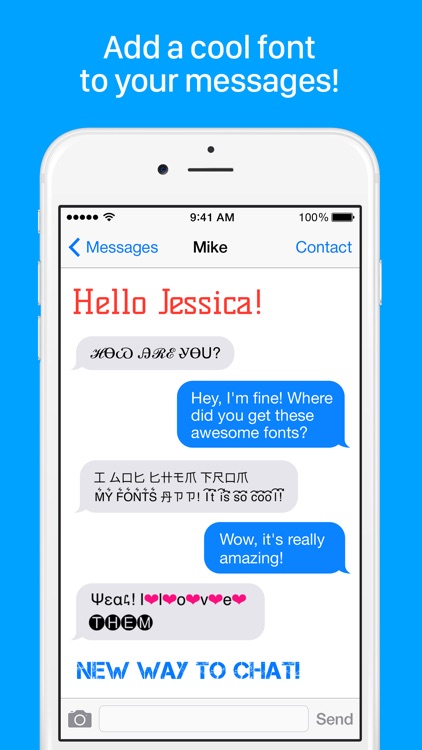 My Fonts - Custom font styles with cool text stickers and emoji screenshot-0