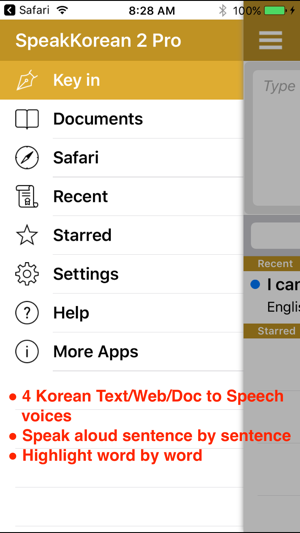 SpeakKorean 2 FREE (4 Korean Text-to-Spe