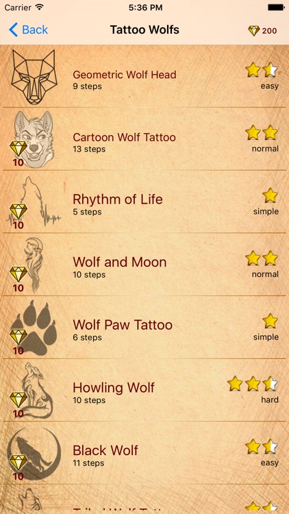 Drawing Tattoo Wolves