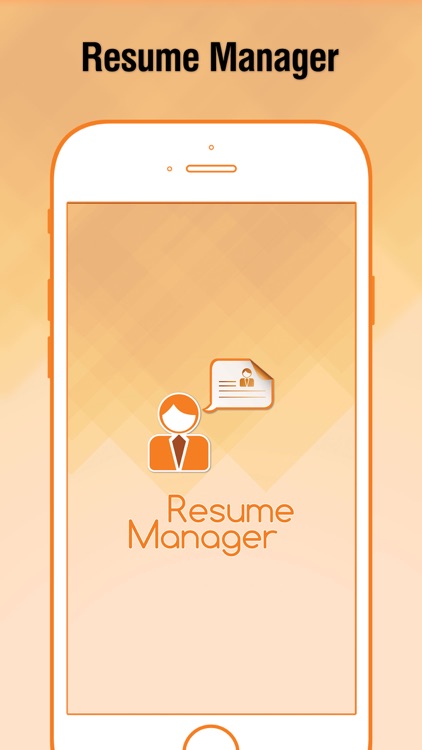 Resume Manager : CV Maker
