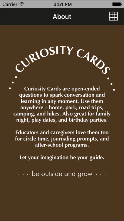 Rebecca Plants Curiosity Cards