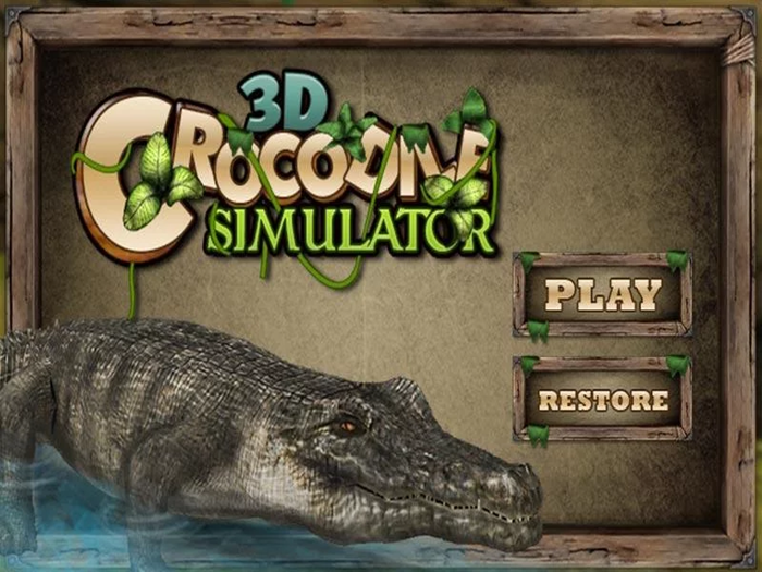 Angry Crocodile Simulator 3D - predator simulation