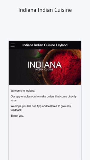 Indiana Indian Cuisine Leyland(圖1)-速報App